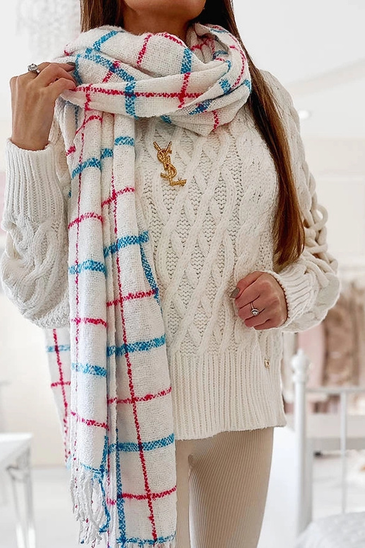 Rachael White Plaid skara Rachael White Plaid skara