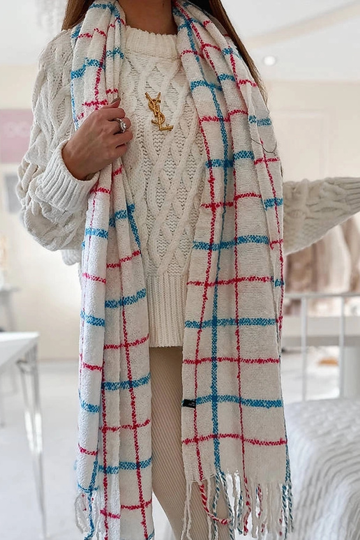 Rachael White Plaid skara Rachael White Plaid skara