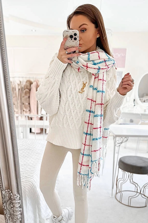 Rachael White Plaid skara Rachael White Plaid skara