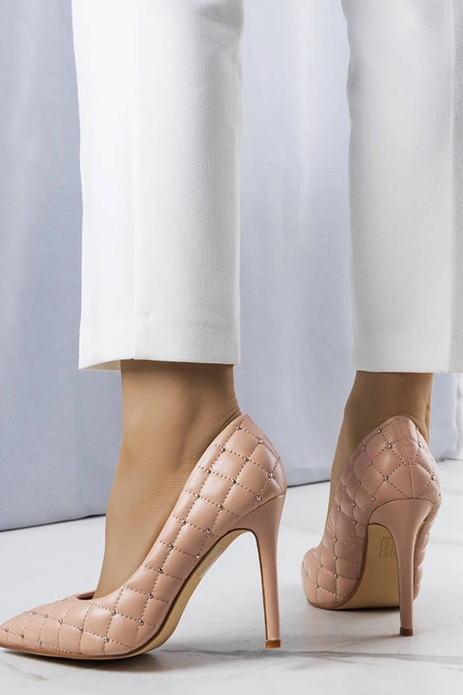 Rožiniai dygsniuoti Dayton aukštakulniai Rožiniai dygsniuoti Dayton aukštakulniai