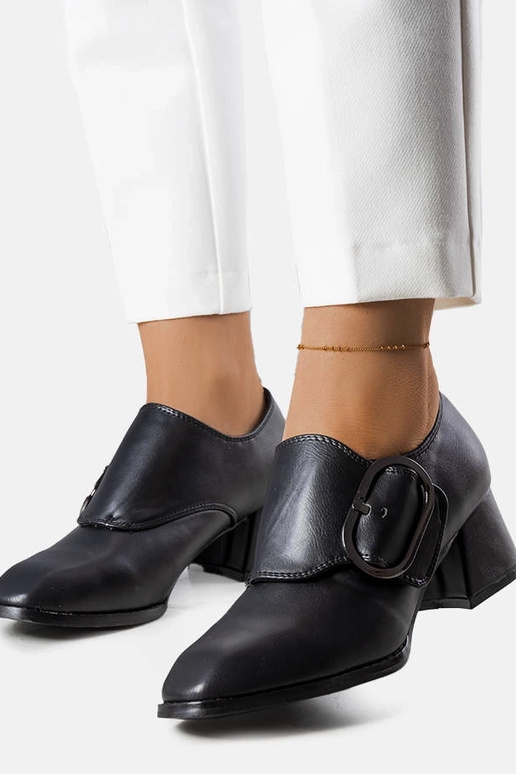 Ailani juodi pompos su kulnu Ailani juodi pompos su kulnu