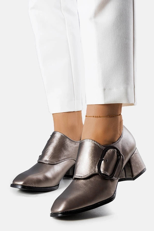 Ailani pilkos spalvos blokiniai kulnų... Ailani pilkos spalvos blokiniai kulnų...