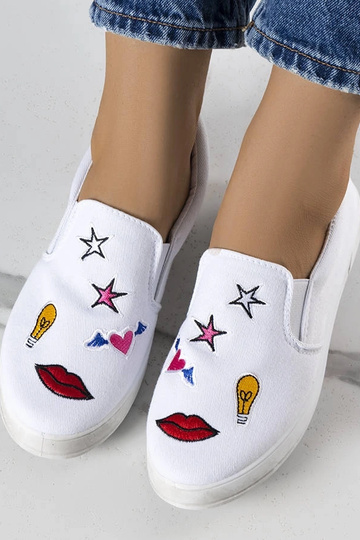 Balto audinio sportbačiai... 2