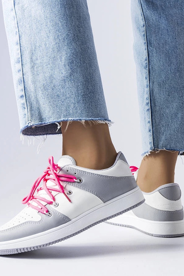 Shari balti retro sportbačiai 2