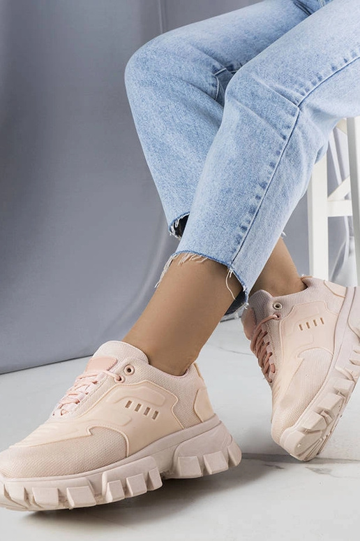 Rožiniai sportbačiai su masyviu Inez... Rožiniai sportbačiai su masyviu Inez...