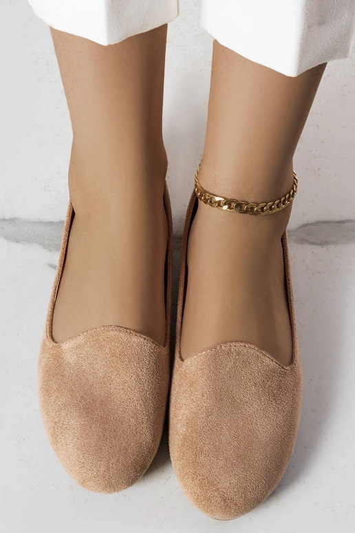 Smėlio spalvos dirbtinės zomšos...