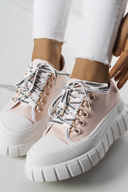 Smėlio spalvos trumpi guminiai batai,...