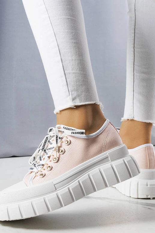 Smėlio spalvos trumpi guminiai batai,...