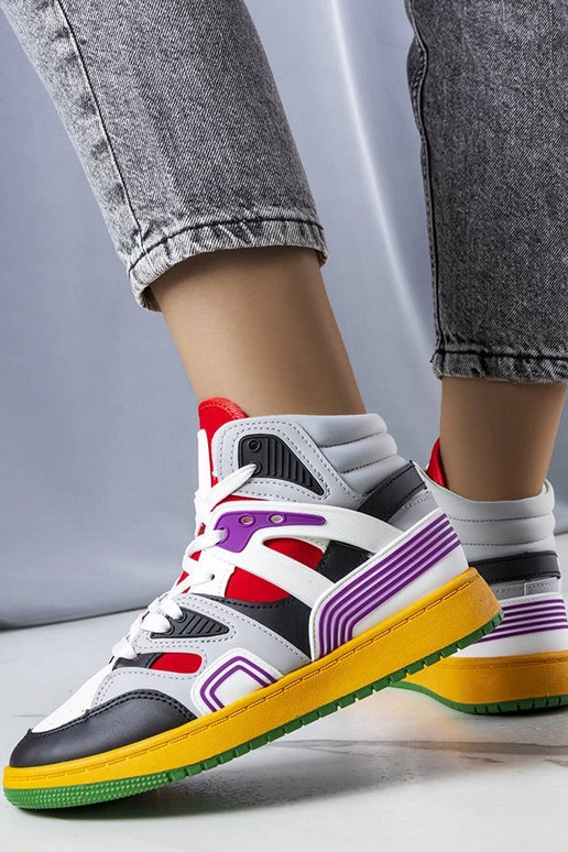 Juodi Marjorie aukšti sportbačiai Juodi Marjorie aukšti sportbačiai