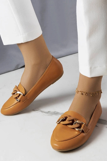 Mamie Brown grandinės loafers
