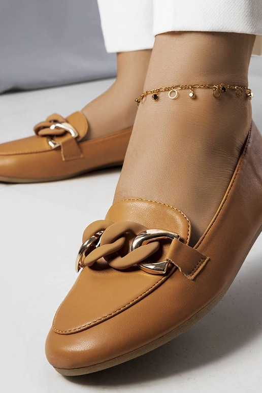 Mamie Brown grandinės loafers