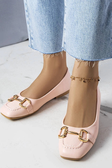 Rožiniai baleto buteliai su... 2