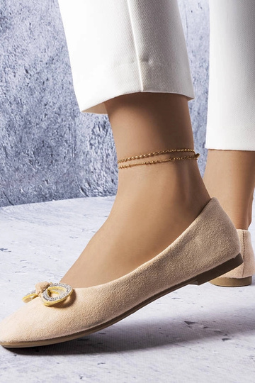 Smėlio spalvos baleto... 2