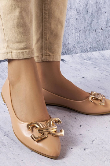 Žali mokasinai su sagtele,...