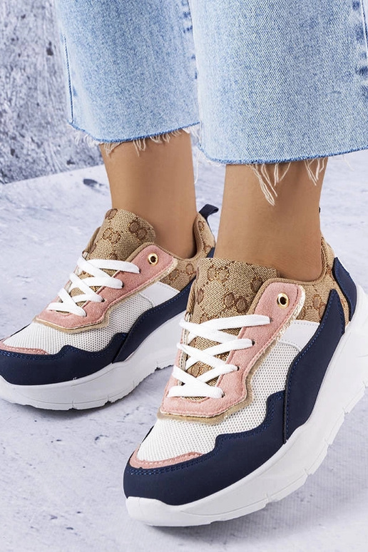 Tamsiai mėlyni sportbačiai su...