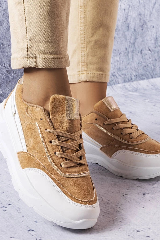 Smėlio spalvos dirbtinės zomšos...