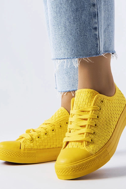 Thibodeau geltoni austi sportbačiai