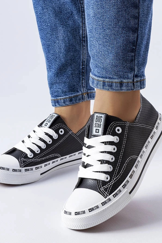 Juodi ažūriniai sportbačiai Big Star... Juodi ažūriniai sportbačiai Big Star...