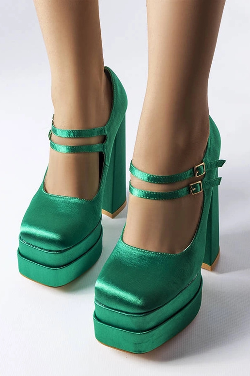 Gabriel žalios aukštakulnės pompos