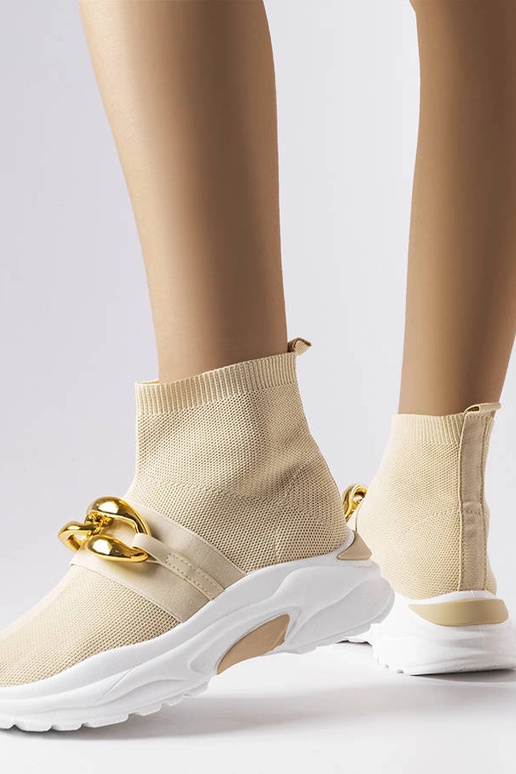 Smėlio spalvos Baptiste grandininiai... Smėlio spalvos Baptiste grandininiai...