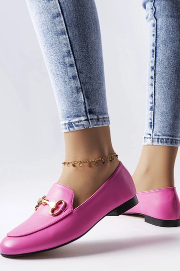 Rožiniai batukai su sagtimi... 2