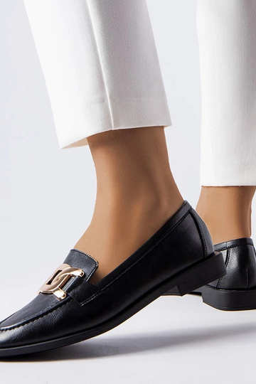 Juodi Henrique Sagtis Loafers 2