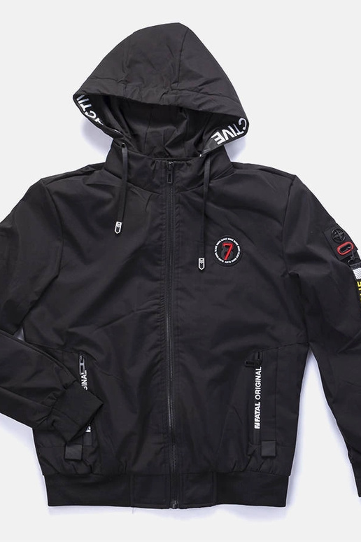 Juoda vyriška pereinamoji striukė... Juoda vyriška pereinamoji striukė...