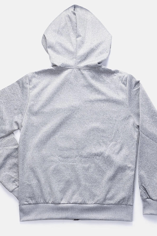 Curtis vyriškas šviesiai pilkas gobtuvas