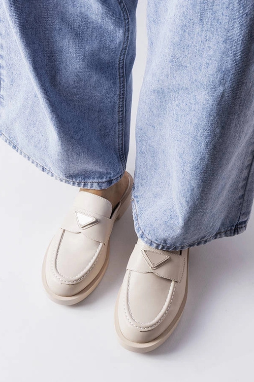 Smėlio spalvos Berkshire šlepetės su... Smėlio spalvos Berkshire šlepetės su...