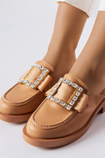 Rudos šlepetės su uždaru... 2