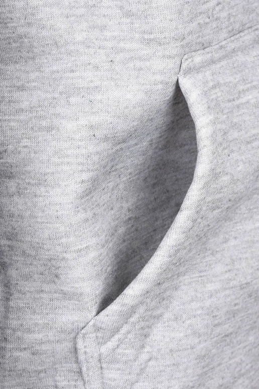 Šviesiai pilkas vyriškas gobtuvas