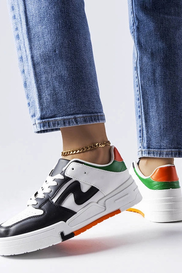 Juodai balti batai storu padu Harter 2