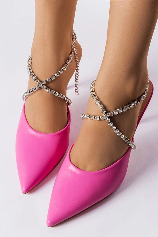 Pink Drainer aukštakulniai mulai Pink Drainer aukštakulniai mulai