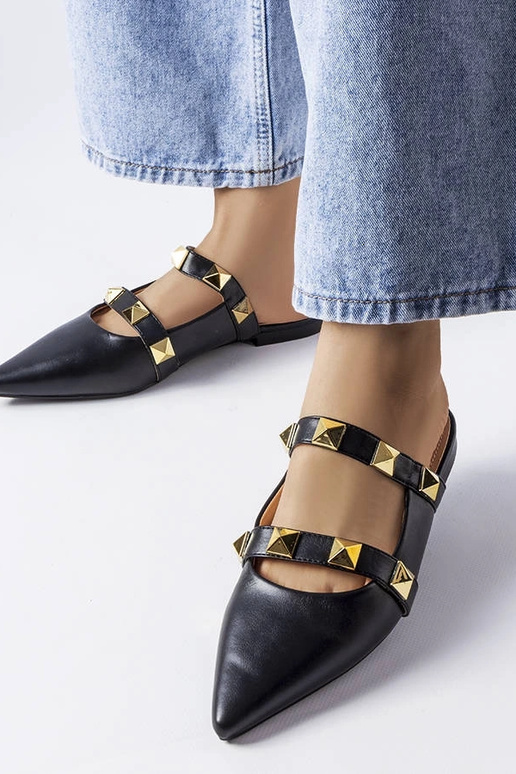 Juodosios Ruckmano šlepetės su...