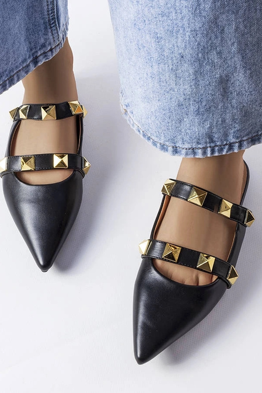 Juodosios Ruckmano šlepetės su...