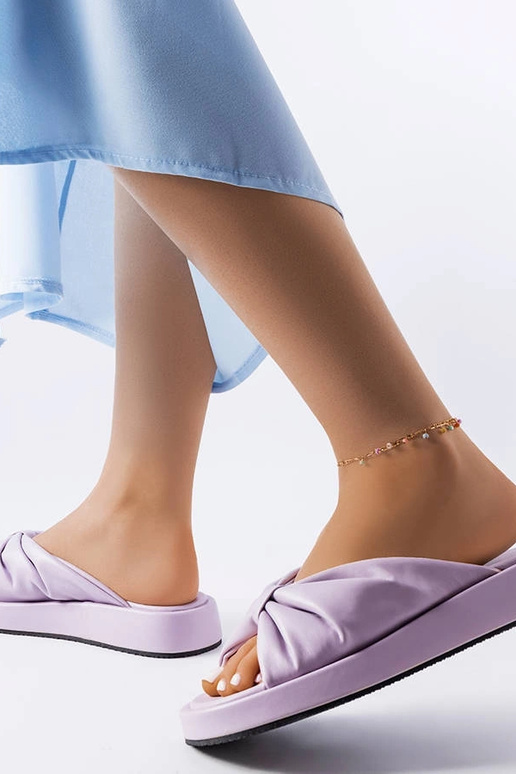 Hog Purple Wedge sandalai Hog Purple Wedge sandalai