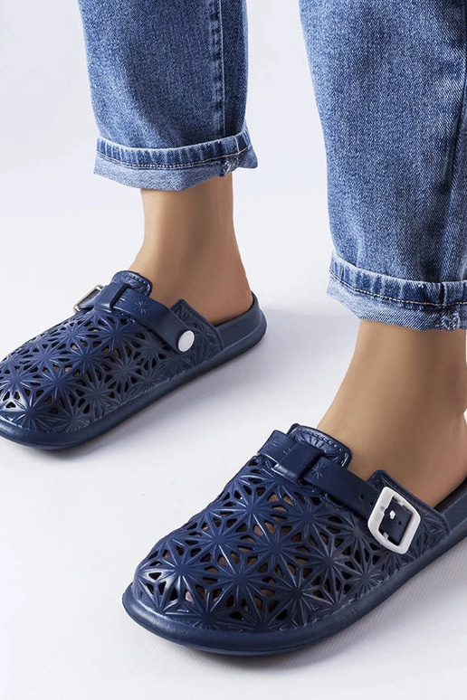 Tamsiai mėlynos ažūrinės guminės...