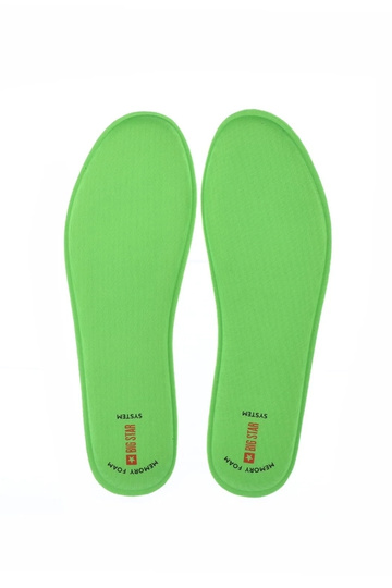 Pilkos įdėklinės į batus, „Big Star Memory Foam"