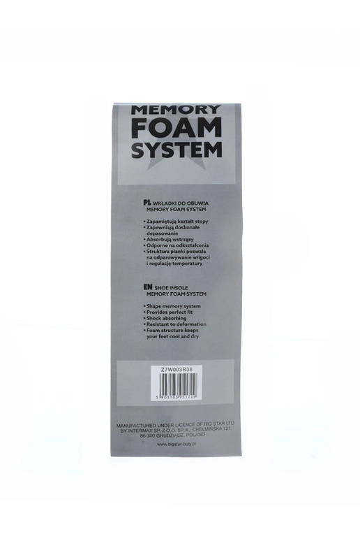 Pilkos įdėklinės į batus, „Big Star...