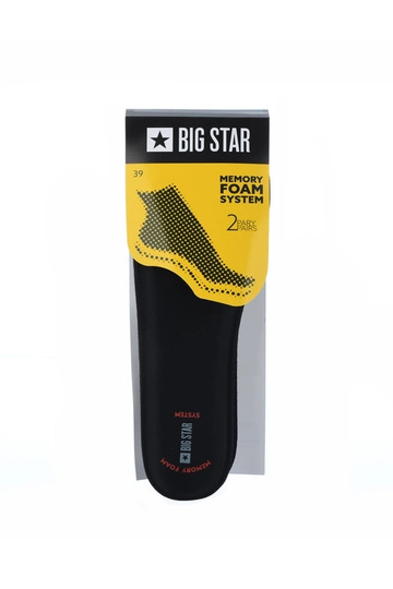 Big Star Memory Foam juodi vidpadžiai 2