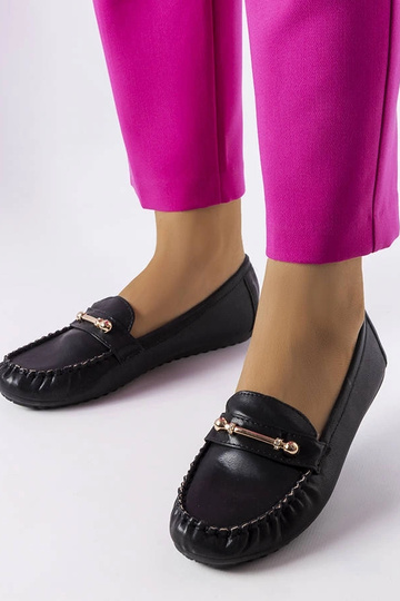 Juodi Sorel Matinės Apdaila Loafers