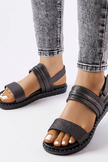 Juodos blizgios Felicienne basutės 2