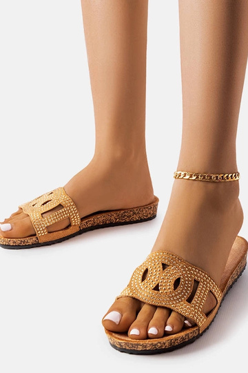 Rudos spalvos šlepetės,... 2