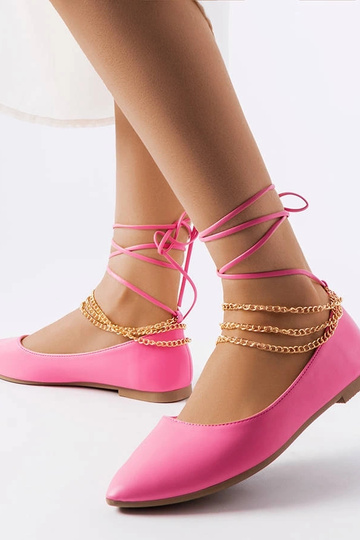 Rožinės balerinos su...