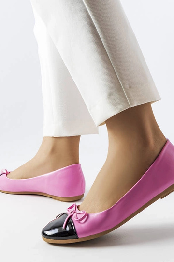 Despins Patent Toe Balerinos 2