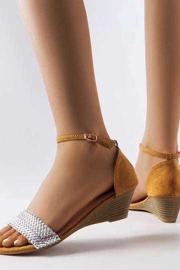 Sidabriniai Veltri Wedge...