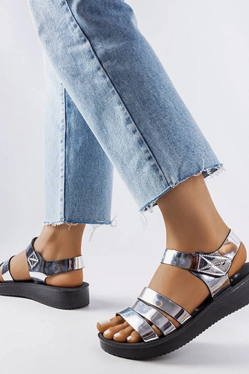 Sidabriniai Covillon Wedge...