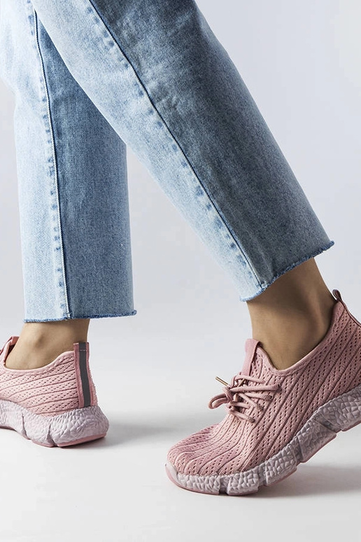 Élodie rožiniai sportiniai sportbačiai