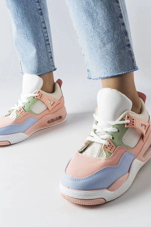 Rožiniai sportbačiai iš kombinuotų... Rožiniai sportbačiai iš kombinuotų...