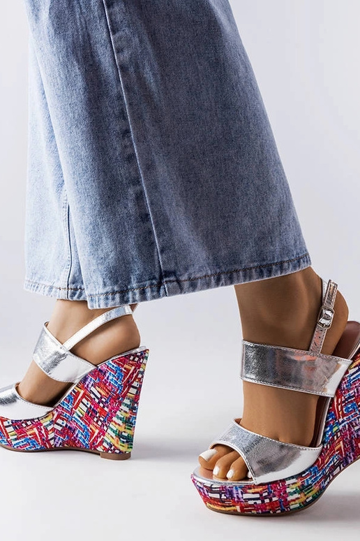 Sidabriniai Westtide sandalai su... Sidabriniai Westtide sandalai su...